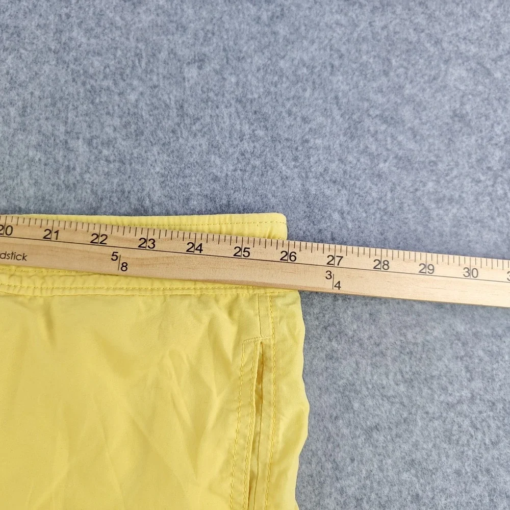 Polo Ralph Lauren Swim Trunks Mens 4xB Yellow Mesh Lined Drawstring Shorts